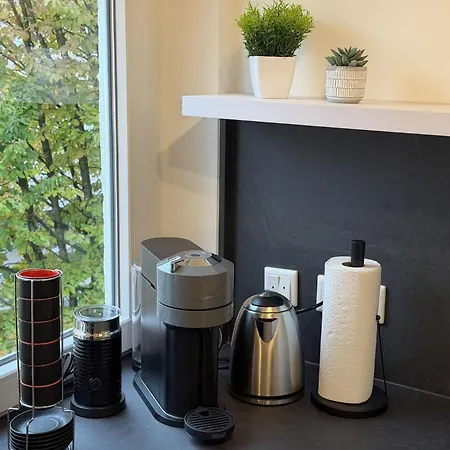 Goldenkey-Suites - Spacious Luxury Apartment In The Heart Of Augsburg Old Town - Premium Open-Plan Kitchen شقة *