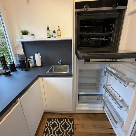 شقة Goldenkey-Suites - Spacious Luxury Apartment In The Heart Of Augsburg Old Town - Premium Open-Plan Kitchen اوغسبورغ